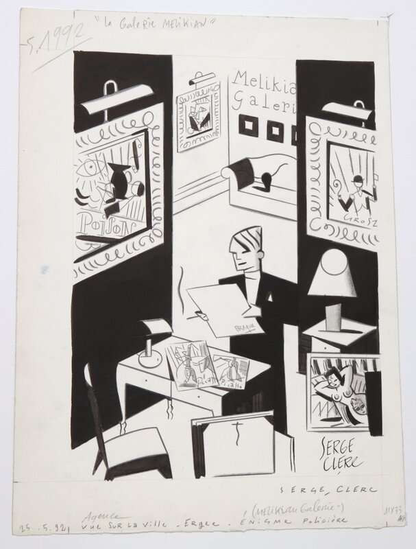 Galerie MELIKIAN by Serge Clerc - Comic Strip