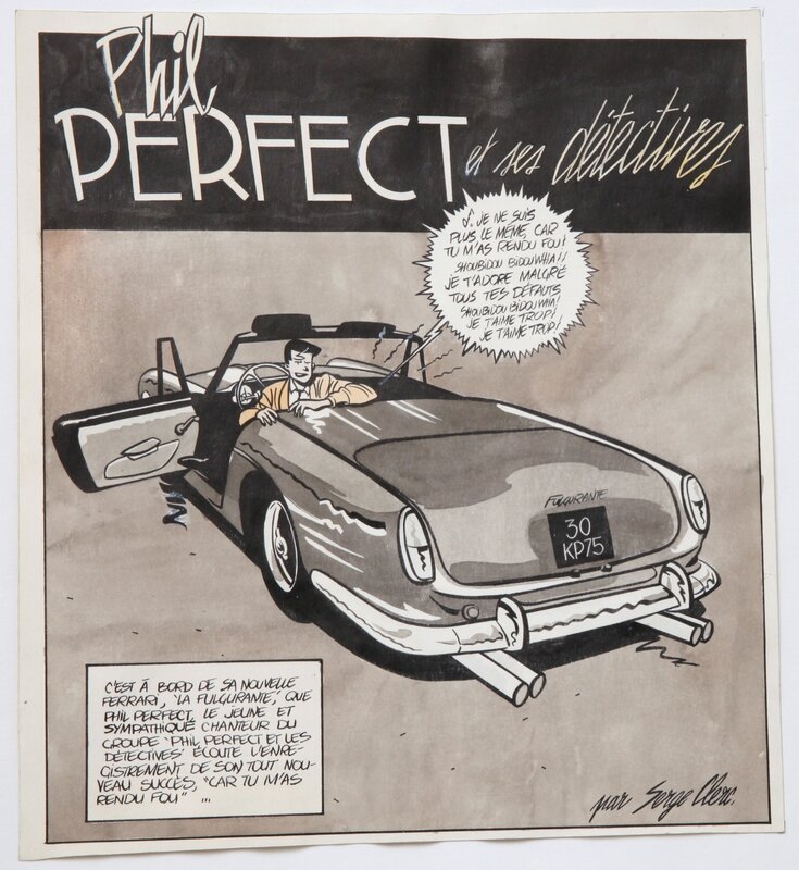 Phil Perfect !! by Serge Clerc - Comic Strip