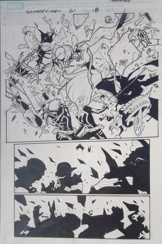 Ultimate XMEN by Stuart Immonen, Wade Von Grawbadger - Comic Strip