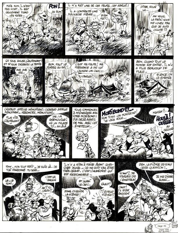 Didier Conrad, Yann, De Onnoembaren - Les innommables - Comic Strip