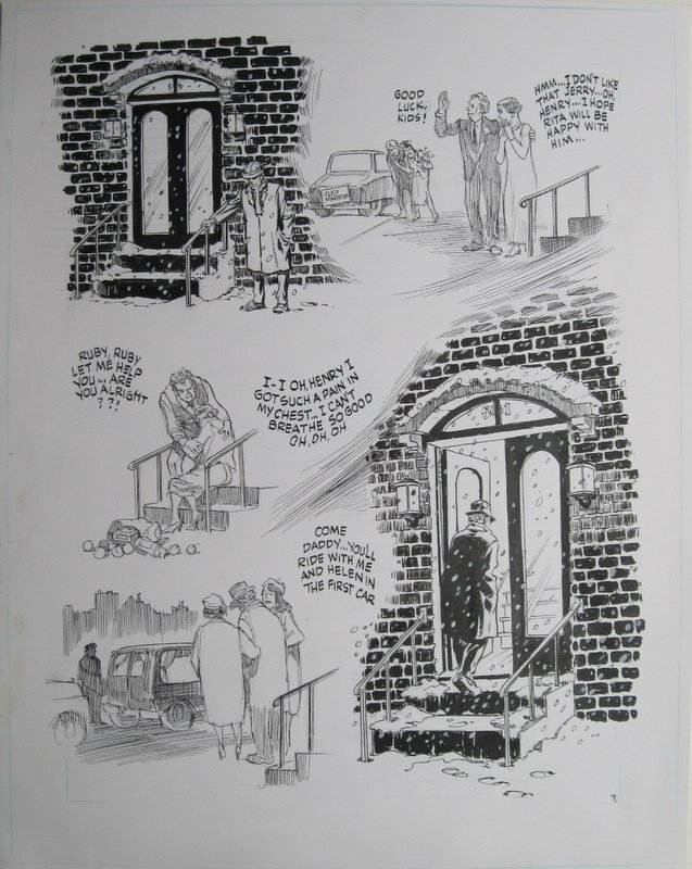 Will Eisner, Sunshine city page 7 - Planche originale