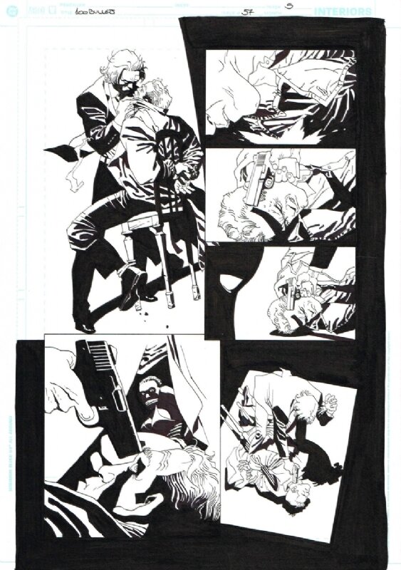 Eduardo Risso - 100 Bullets #57 pg5 - Comic Strip