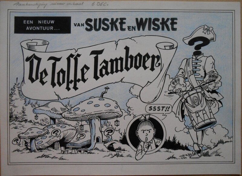 Paul Geerts, Suske en Wiske 184 De toffe tamboer - Comic Strip