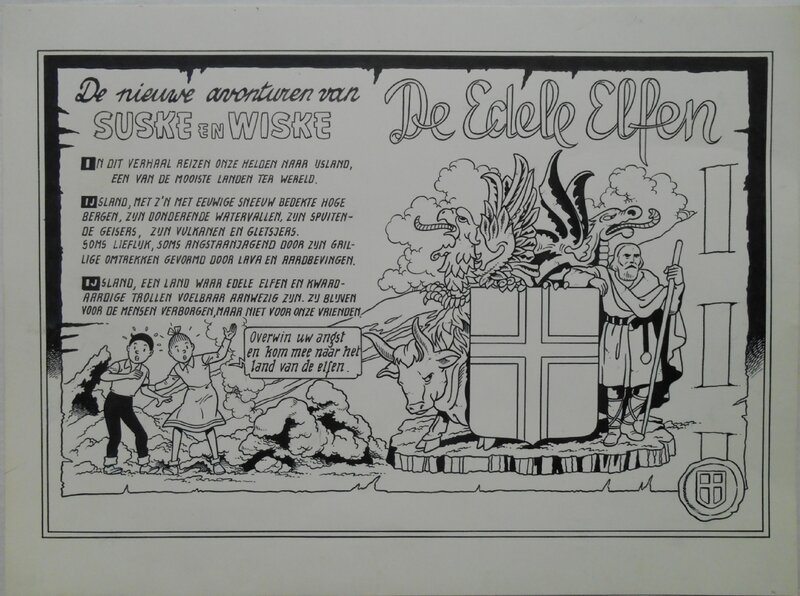 Paul Geerts, Suske en Wiske 212  De edele elfen - Comic Strip