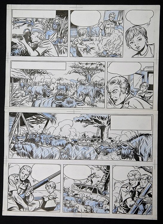 Safari by Willy Vandersteen - Comic Strip