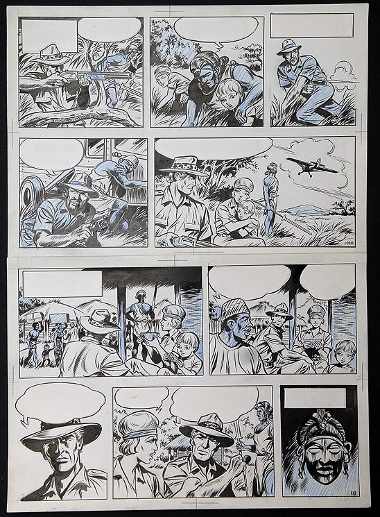 Safari by Willy Vandersteen - Comic Strip