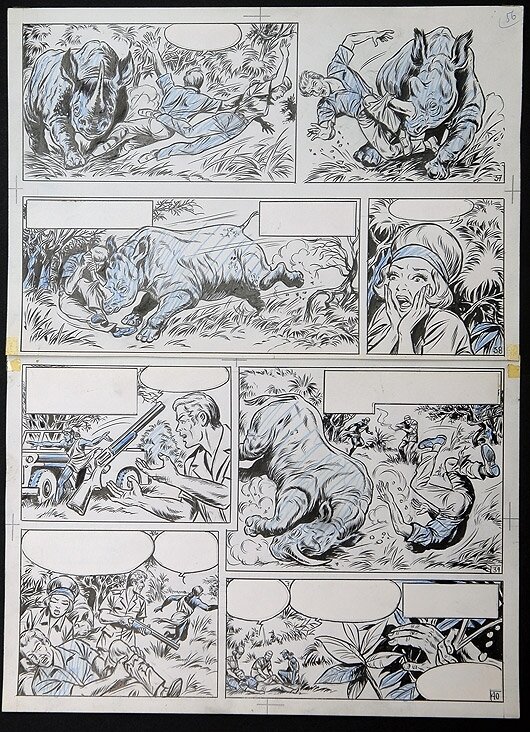 Safari by Willy Vandersteen - Comic Strip