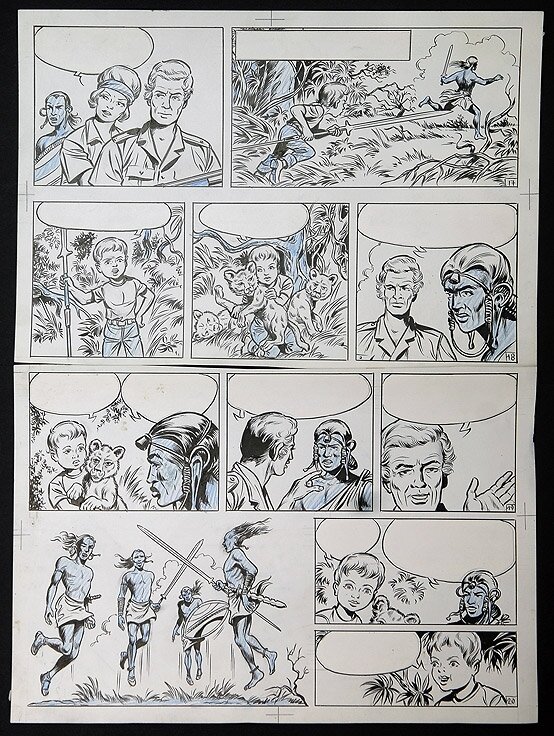 Safari by Willy Vandersteen - Comic Strip