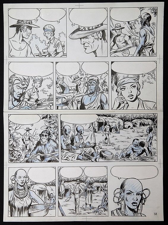 Safari by Willy Vandersteen - Comic Strip