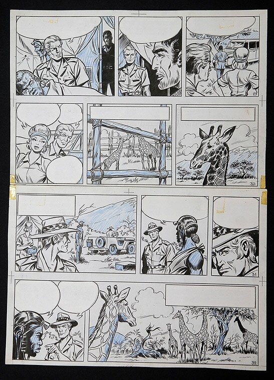 Safari by Willy Vandersteen - Comic Strip