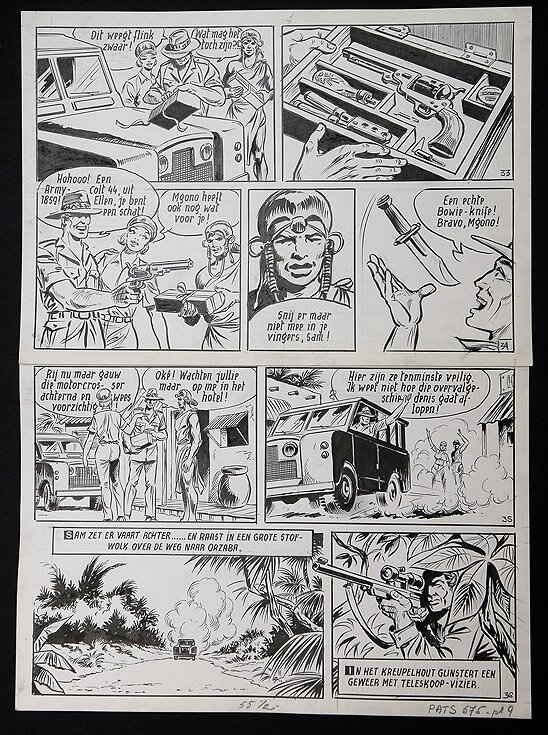 Safari by Willy Vandersteen - Comic Strip