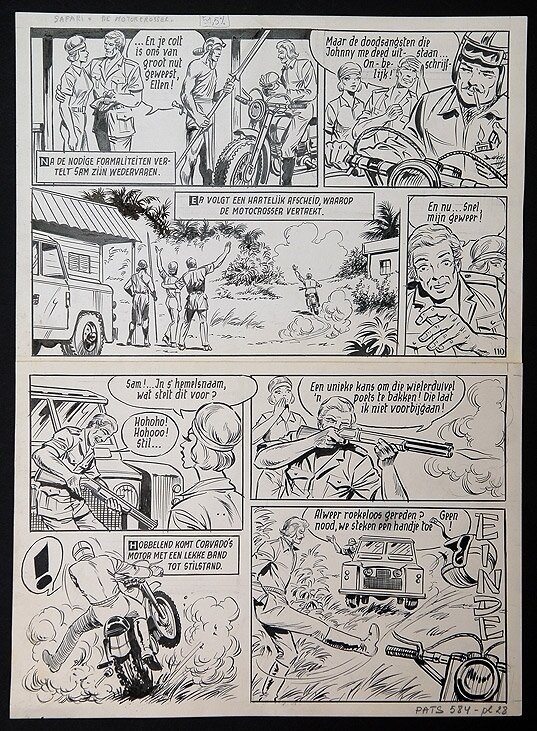 Safari by Willy Vandersteen - Comic Strip