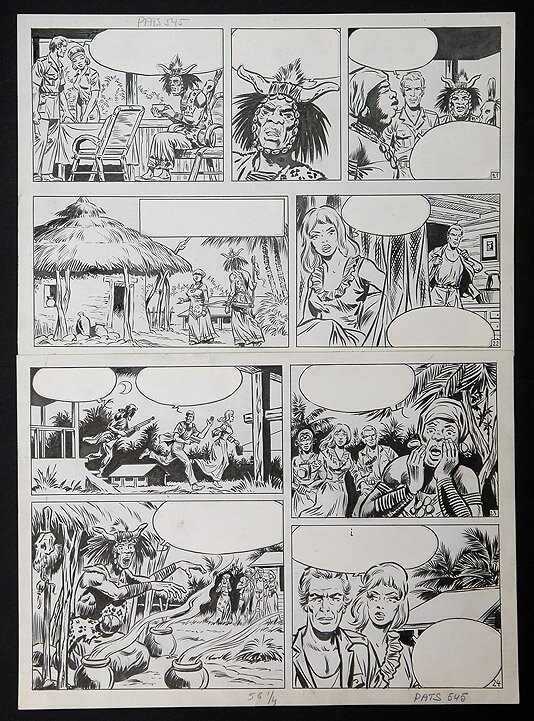 Safari by Willy Vandersteen - Comic Strip