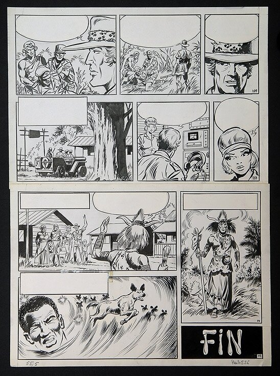 Safari by Willy Vandersteen - Comic Strip