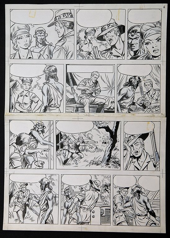 Safari by Willy Vandersteen - Comic Strip
