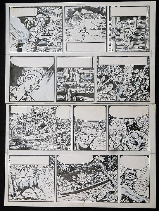 Safari by Willy Vandersteen - Comic Strip
