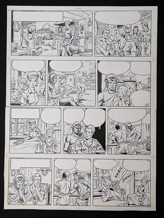 Safari by Willy Vandersteen - Comic Strip