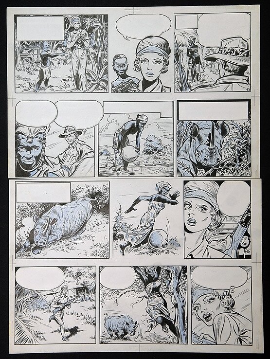 Safari by Willy Vandersteen - Comic Strip