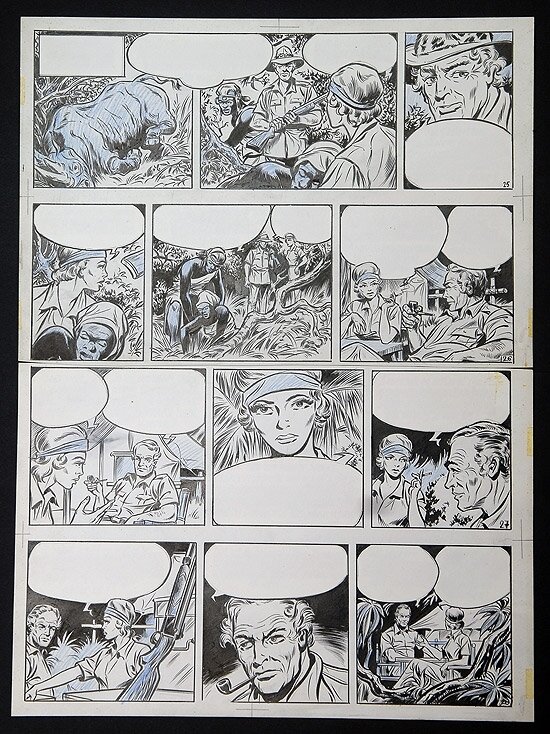 Safari by Willy Vandersteen - Comic Strip