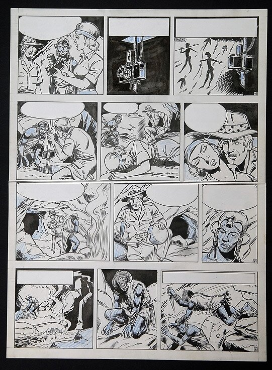 Safari by Willy Vandersteen - Comic Strip