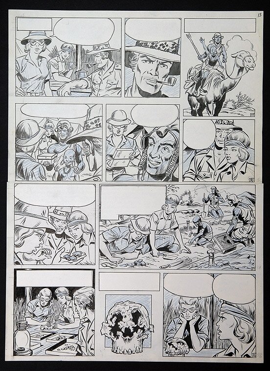 Safari by Willy Vandersteen - Comic Strip