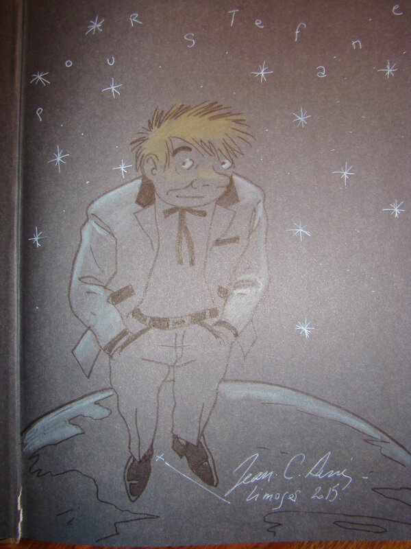 Luc Leroi par Jean-Claude Denis - Dédicace