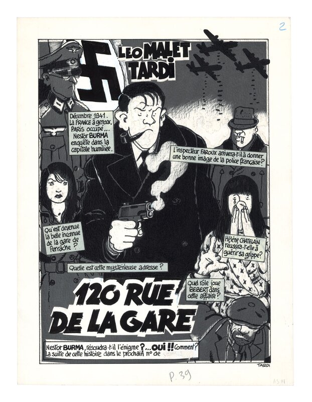 Jacques Tardi, Nestor Burma - Teaser de 