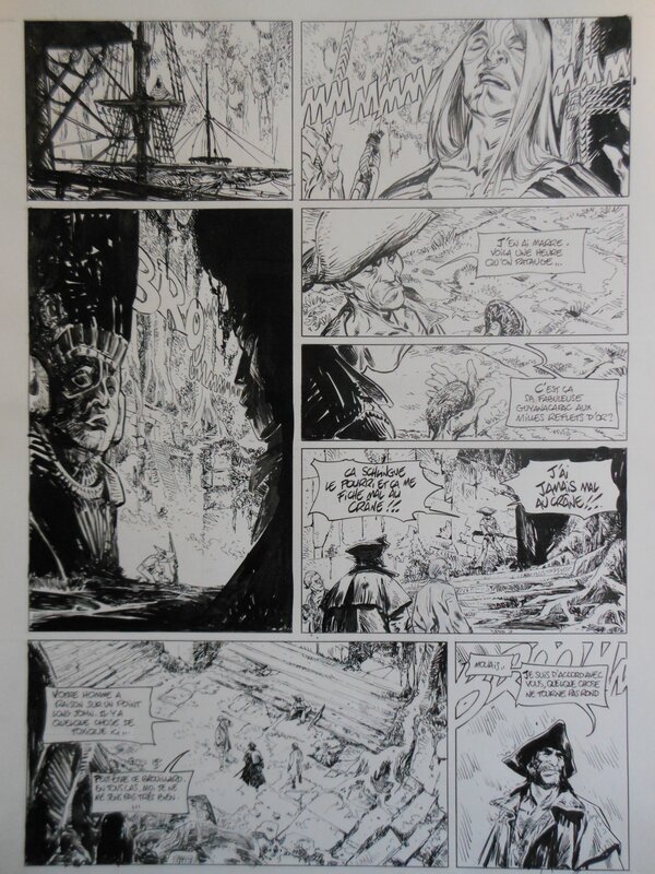 Long John Silver T3 par Mathieu Lauffray, Xavier Dorison - Planche originale