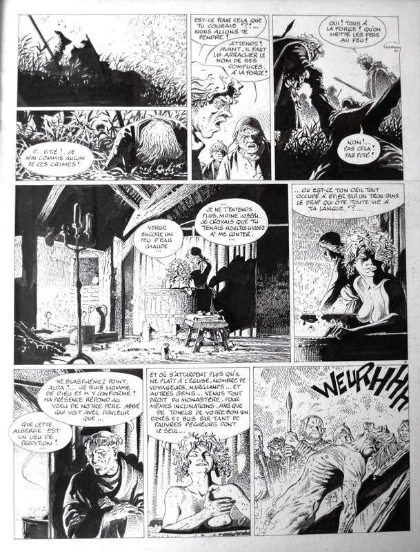 Hermann, Les Tours de Bois-Maury – Tome# 5 - Alda - Comic Strip