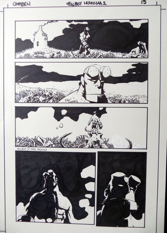 Hellboy by Richard Corben - Comic Strip