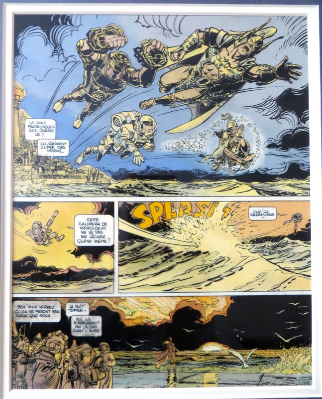 Jean-Claude Mézières, Les Héros de l'Equinoxe - Comic Strip