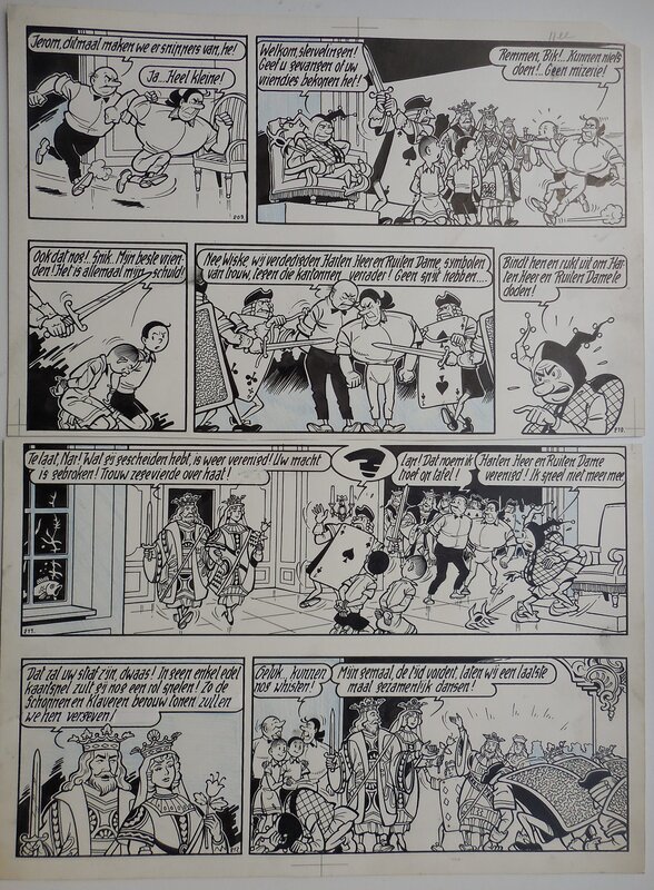De kaartendans by Willy Vandersteen - Comic Strip