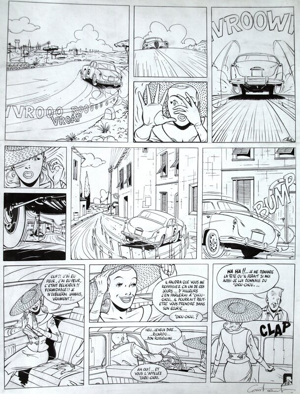 Michel Constant, Denis Lapière, Mauro Caldi – Tome#1 – Mille Miglia - Comic Strip