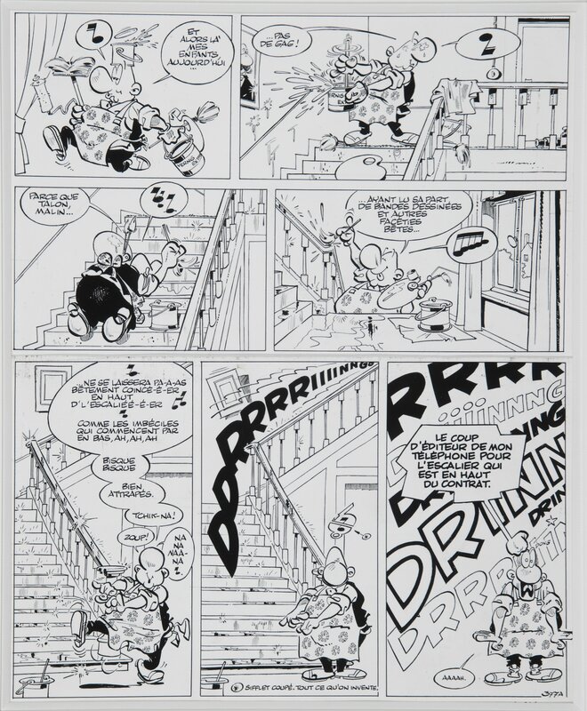 Greg, Achille Talon - Gag n°377 en 2 planches - Comic Strip