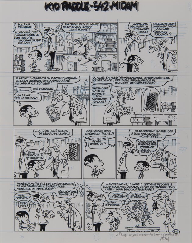 Midam, Kid Paddle - gag 542 - Comic Strip