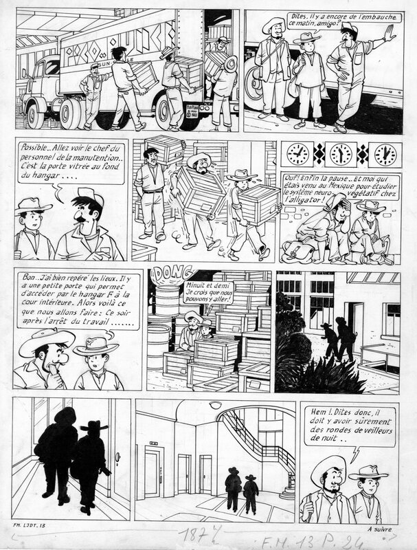 Bel - Le Pompon Rouge - Comic Strip