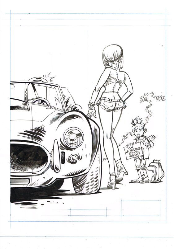 Waw ! par Jean-Marc Krings, Zidrou - Couverture originale