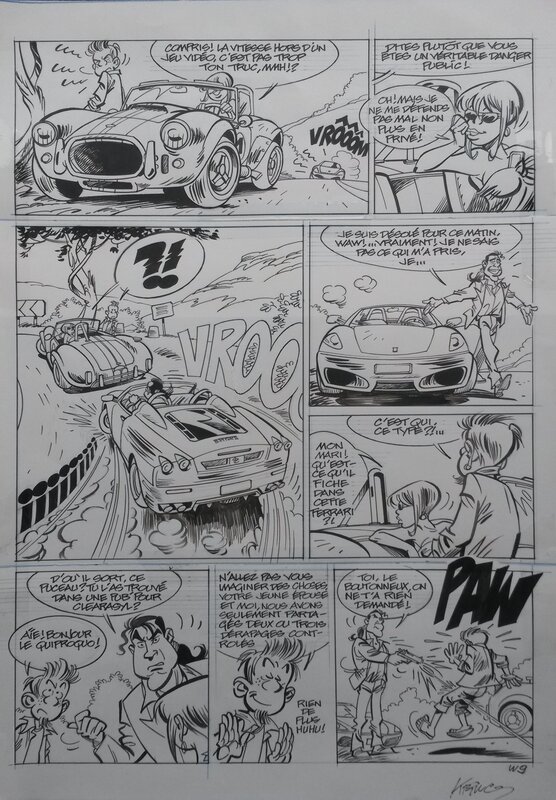 Waw ! - planche 9 by Jean-Marc Krings, Zidrou - Comic Strip