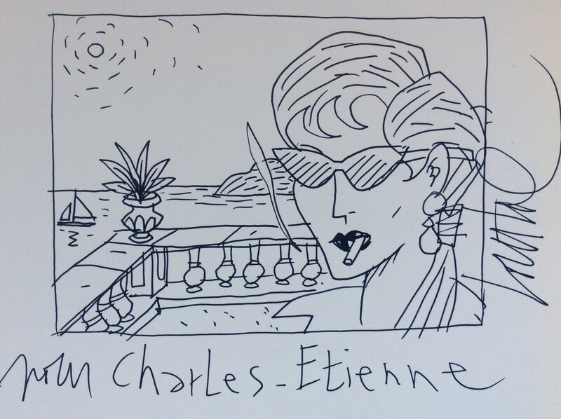 Loustal, Un garçon romantique - Sketch