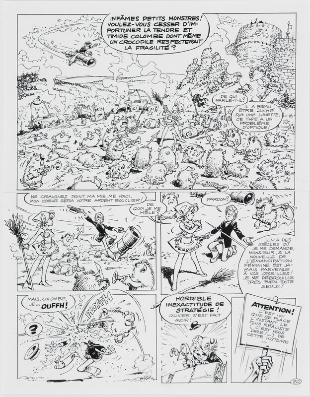 Dany, Greg, Olivier Rameau - Le canon de la bonne humeur - pl.30 - Planche originale