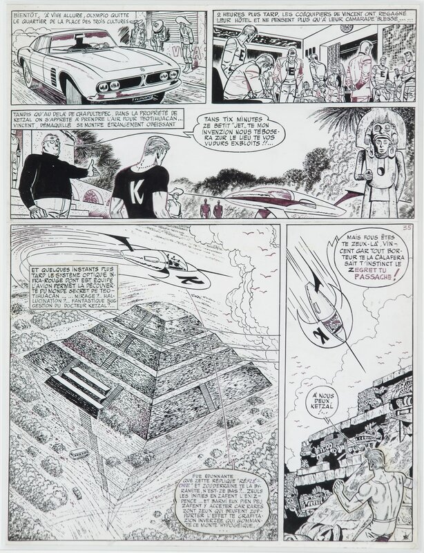 Raymond Reding, Vincent Larcher - Le zoo du Dr. Ketzal - pl.35 - Comic Strip