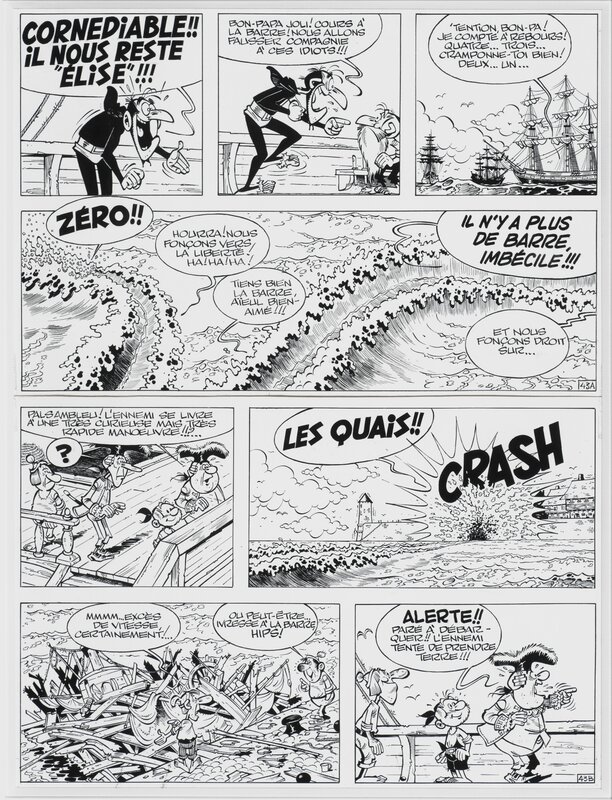 Marcel Remacle, Vieux Nick - Sous la griffe de Lucifer - pl.43 - Comic Strip