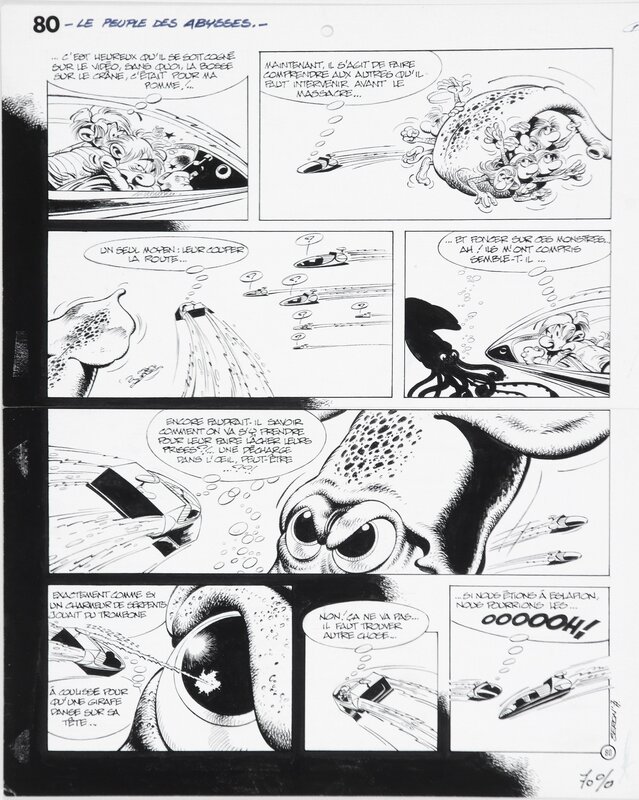 Pierre Seron, Mittéï, Les Petits Hommes - Le peuple des Abysses II - pl.80 - Comic Strip