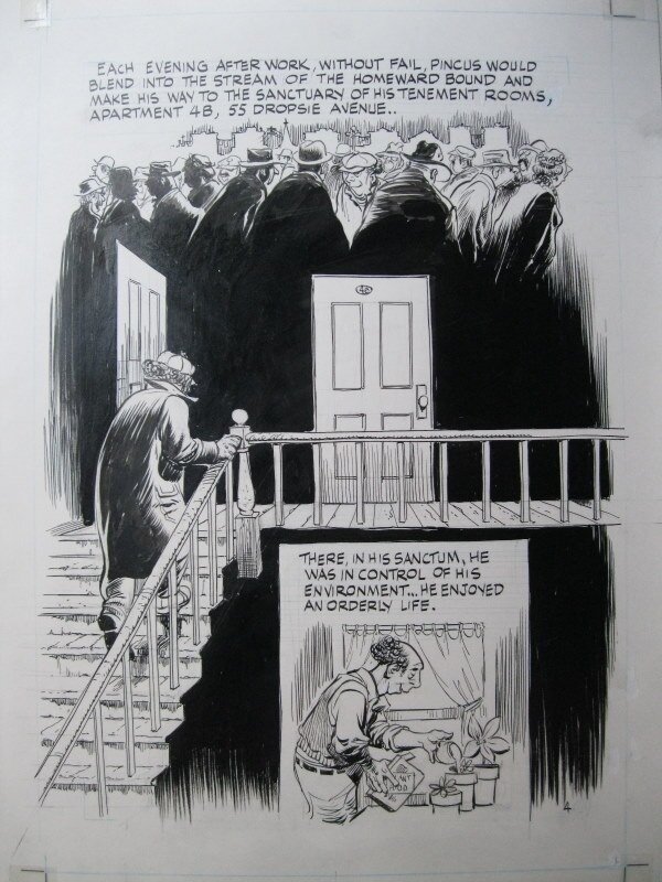 Sanctum page 4 by Will Eisner - Comic Strip