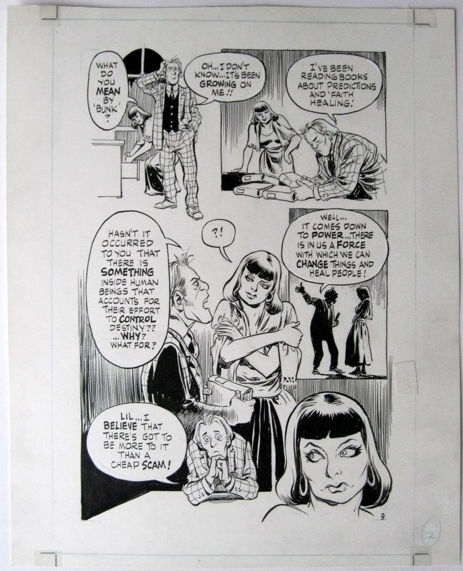 The power page 9 par Will Eisner - Planche originale