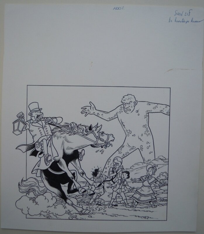 Paul Geerts, Suske en Wiske 218 De krachtige krans - Couverture originale