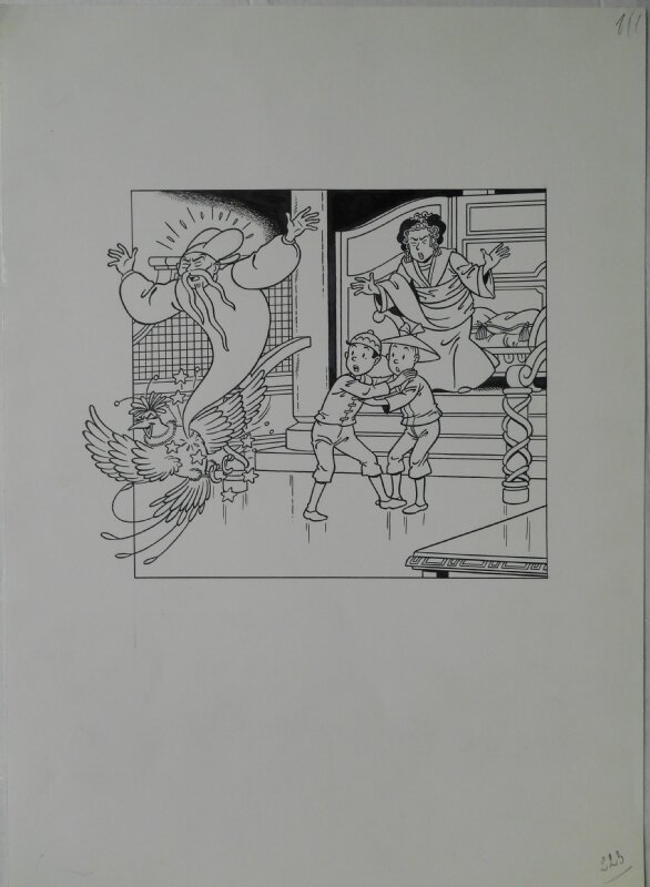 Paul Geerts, Suske en Wiske 233 De klinkende klokken - Original Cover