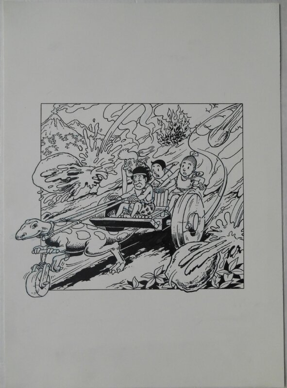 Paul Geerts, Suske en Wiske 238 De slimme slapjanus - Couverture originale