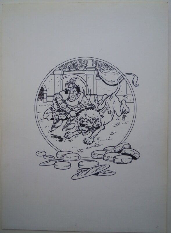 Paul Geerts, Suske en Wiske - De blijde broodeters - Couverture originale