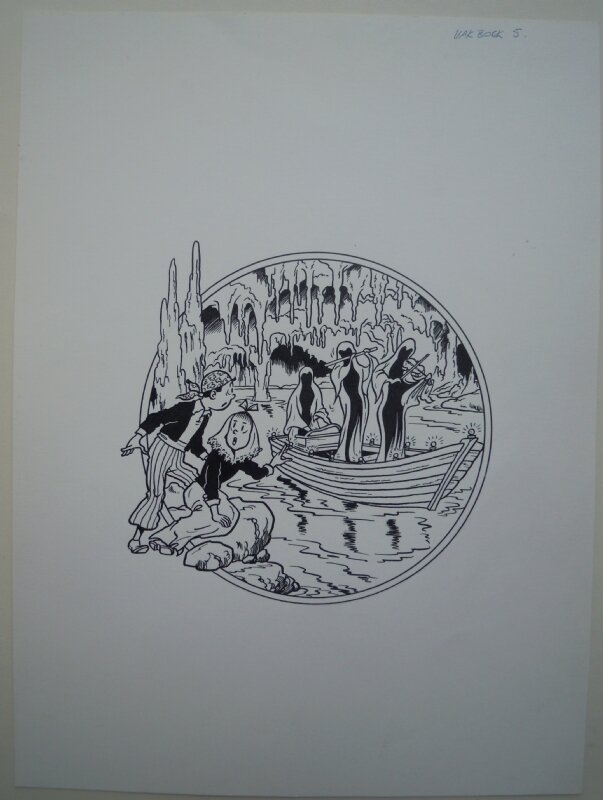Paul Geerts, Suske en Wiske - De lollige lakens - Couverture originale